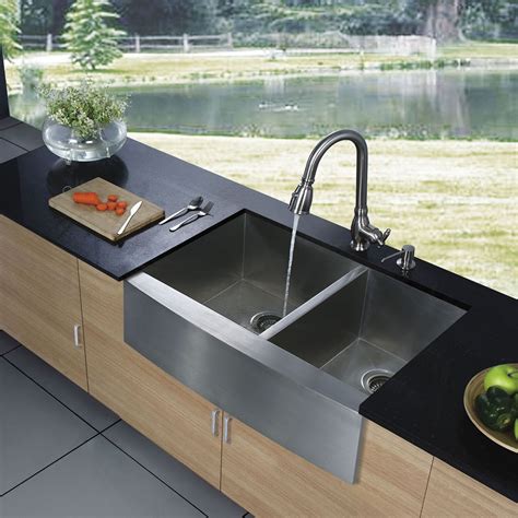 apron stainless steel sink do i need to cut cabinets|farmhouse apron sink width.